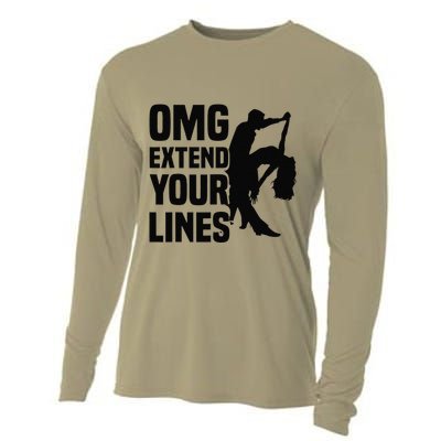Zouk Dancer Omg Extend Your Lines Zouk Dancing Cooling Performance Long Sleeve Crew