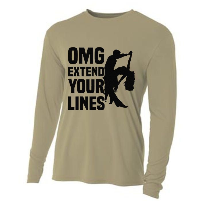 Zouk Dancer Omg Extend Your Lines Zouk Dancing Cooling Performance Long Sleeve Crew