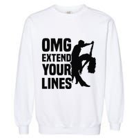 Zouk Dancer Omg Extend Your Lines Zouk Dancing Garment-Dyed Sweatshirt