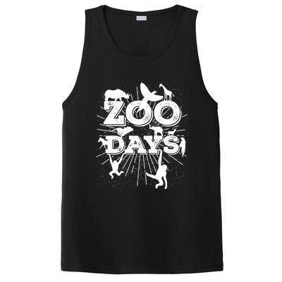 Zoo Days Wildlife Safari Animal Lover Gift Funny Gift PosiCharge Competitor Tank