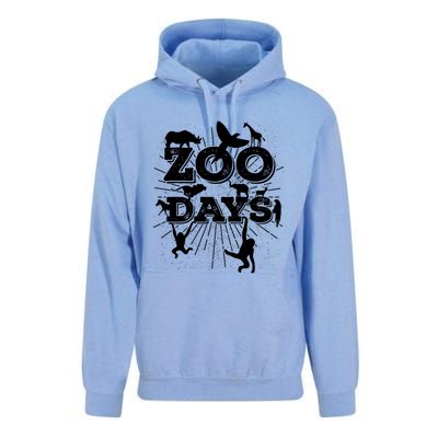 Zoo Days Wildlife Safari Animal Lover Gift Funny Gift Unisex Surf Hoodie