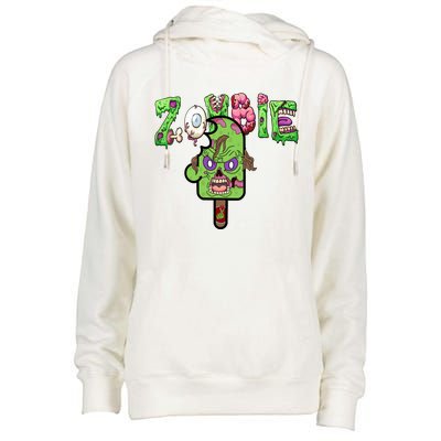 Zombie DNA Womens Funnel Neck Pullover Hood