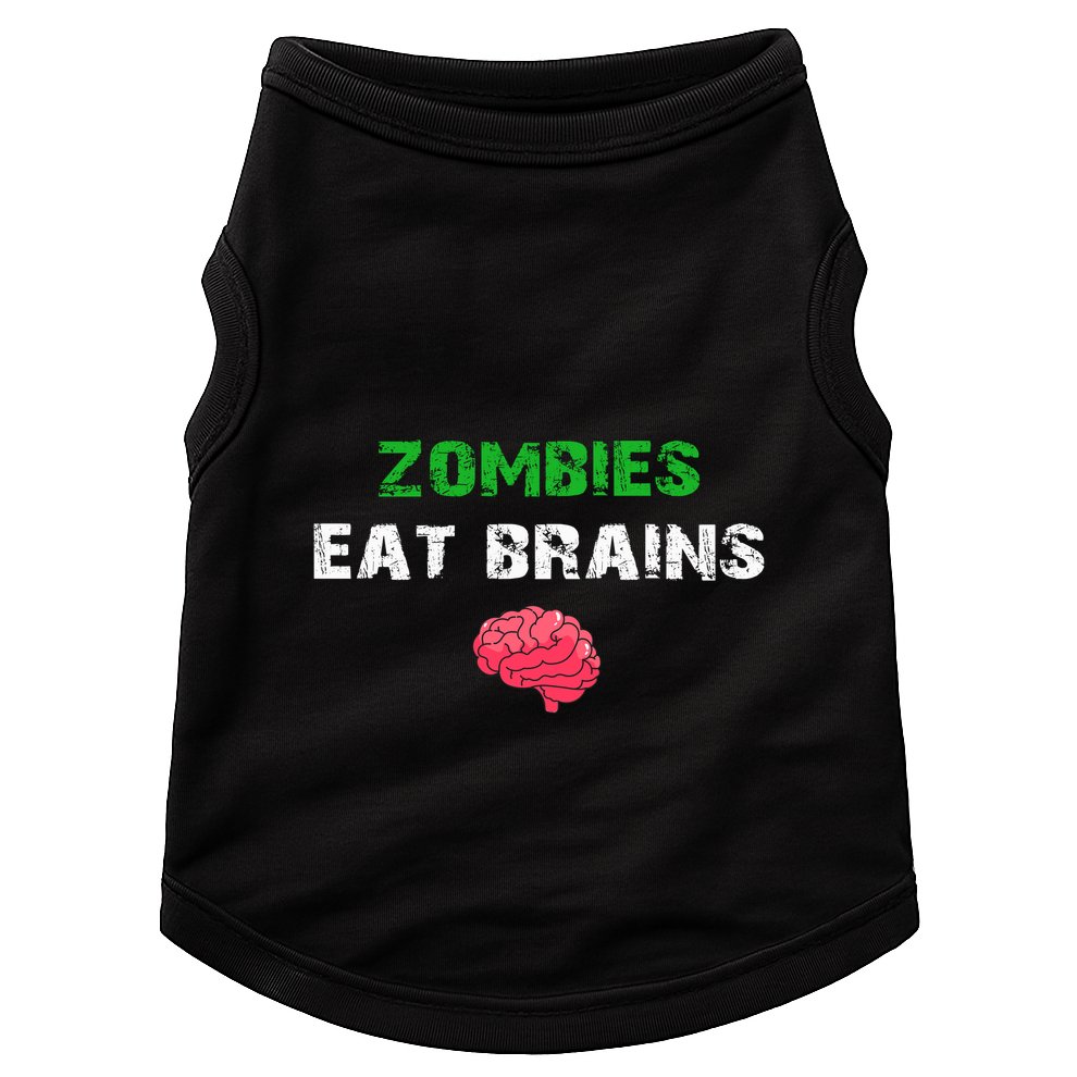 Zombies Eat Brains Doggie Tank