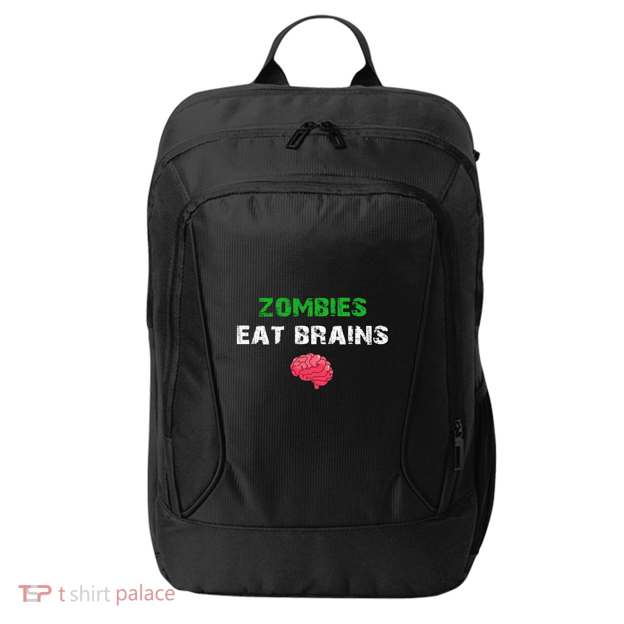 Zombies Eat Brains City Backpack
