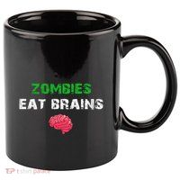 Zombies Eat Brains 11oz C Handle Ceramic Mug