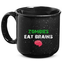 Zombies Eat Brains 15oz Campfire Ceramic Mug