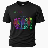 Zebra Life Z Three Zebras Cooling Performance Crew T-Shirt