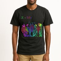 Zebra Life Z Three Zebras Tall T-Shirt
