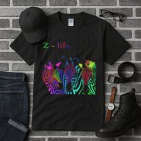 Zebra Life Z Three Zebras Tall T-Shirt