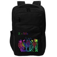 Zebra Life Z Three Zebras Impact Tech Backpack