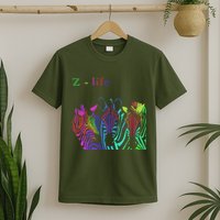 Zebra Life Z Three Zebras T-Shirt