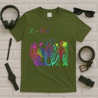 Zebra Life Z Three Zebras T-Shirt