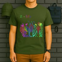Zebra Life Z Three Zebras T-Shirt