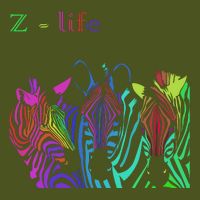 Zebra Life Z Three Zebras T-Shirt