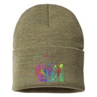 Zebra Life Z Three Zebras Sustainable Knit Beanie