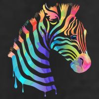 Zebra Neon Cool Comfort Performance Bucket Hat