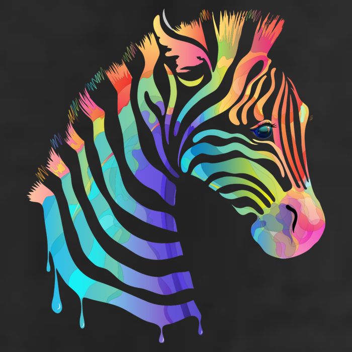 Zebra Neon Cool Comfort Performance Bucket Hat
