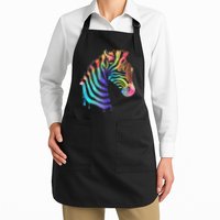 Zebra Neon Apron
