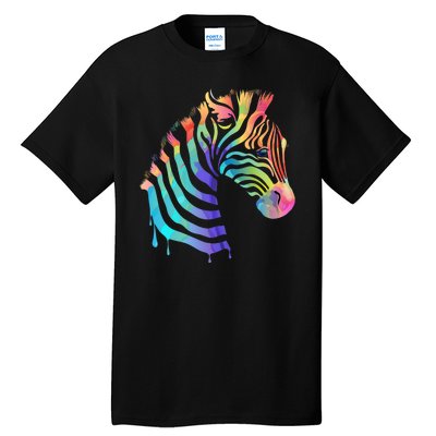 Zebra Neon Tall T-Shirt