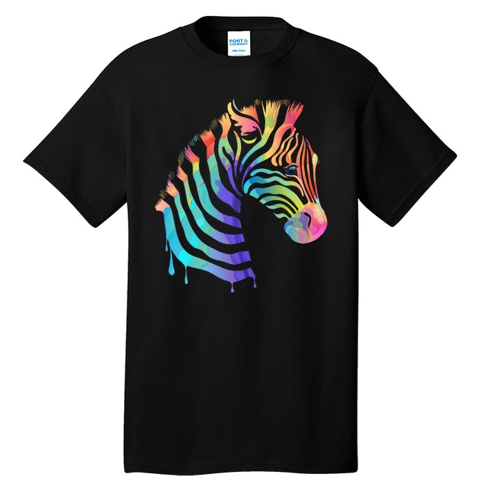 Zebra Neon Tall T-Shirt