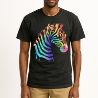 Zebra Neon Tall T-Shirt