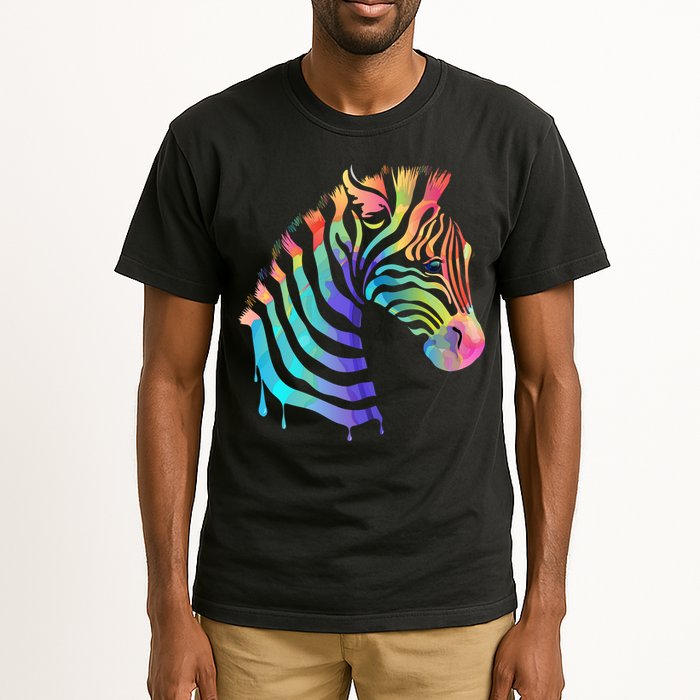 Zebra Neon Tall T-Shirt