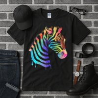 Zebra Neon Tall T-Shirt