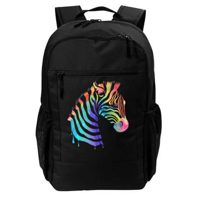 Zebra Neon Daily Commute Backpack