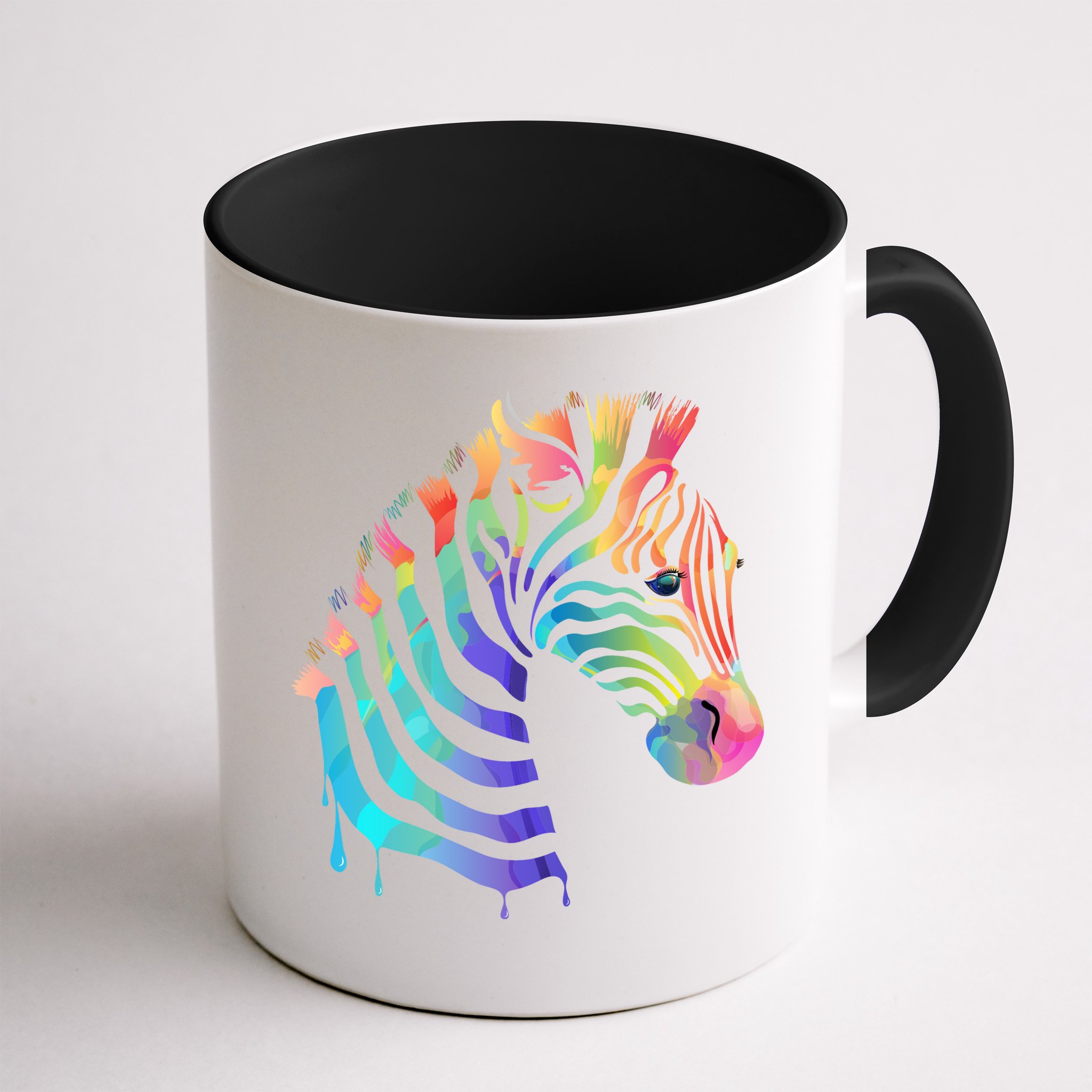 Zebra Neon Mug