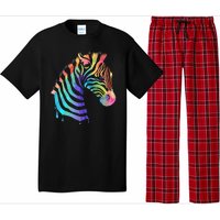 Zebra Neon Pajama Set