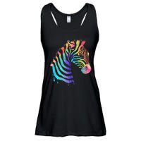 Zebra Neon Ladies Essential Flowy Tank