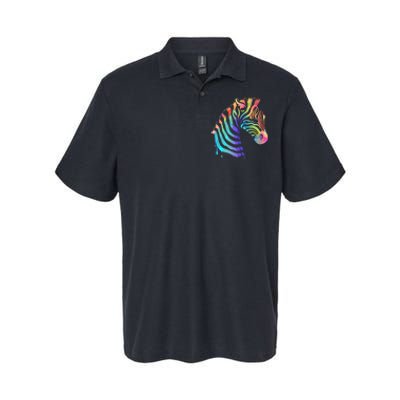 Zebra Neon Softstyle Adult Sport Polo