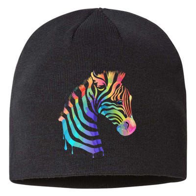 Zebra Neon Sustainable Beanie