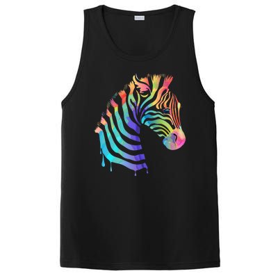 Zebra Neon PosiCharge Competitor Tank