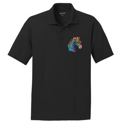 Zebra Neon PosiCharge RacerMesh Polo