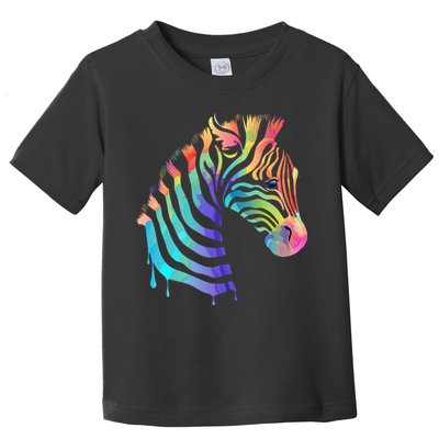 Zebra Neon Toddler T-Shirt