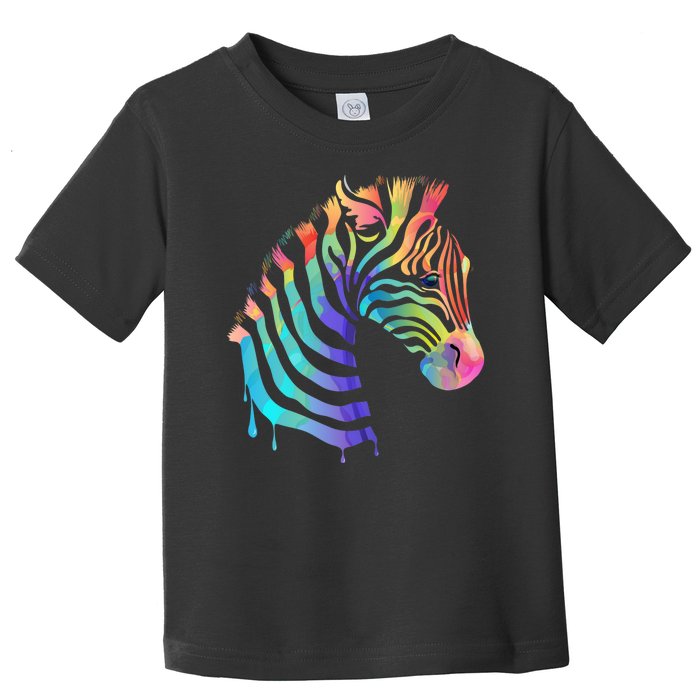 Zebra Neon Toddler T-Shirt