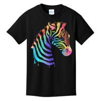 Zebra Neon Kids T-Shirt