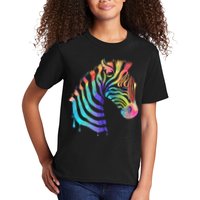 Zebra Neon Kids T-Shirt