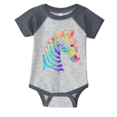 Zebra Neon Infant Baby Jersey Bodysuit