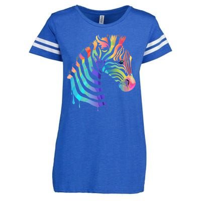 Zebra Neon Enza Ladies Jersey Football T-Shirt