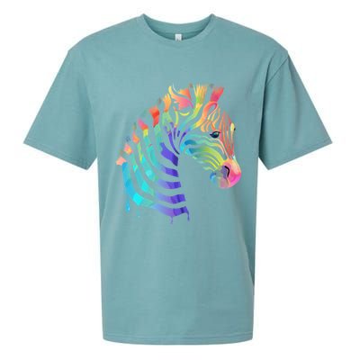 Zebra Neon Sueded Cloud Jersey T-Shirt
