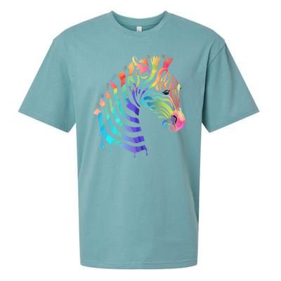 Zebra Neon Sueded Cloud Jersey T-Shirt