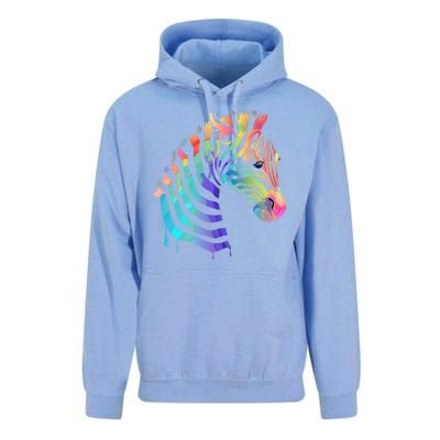 Zebra Neon Unisex Surf Hoodie