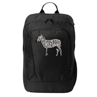 Zebra Stripes Animal City Backpack