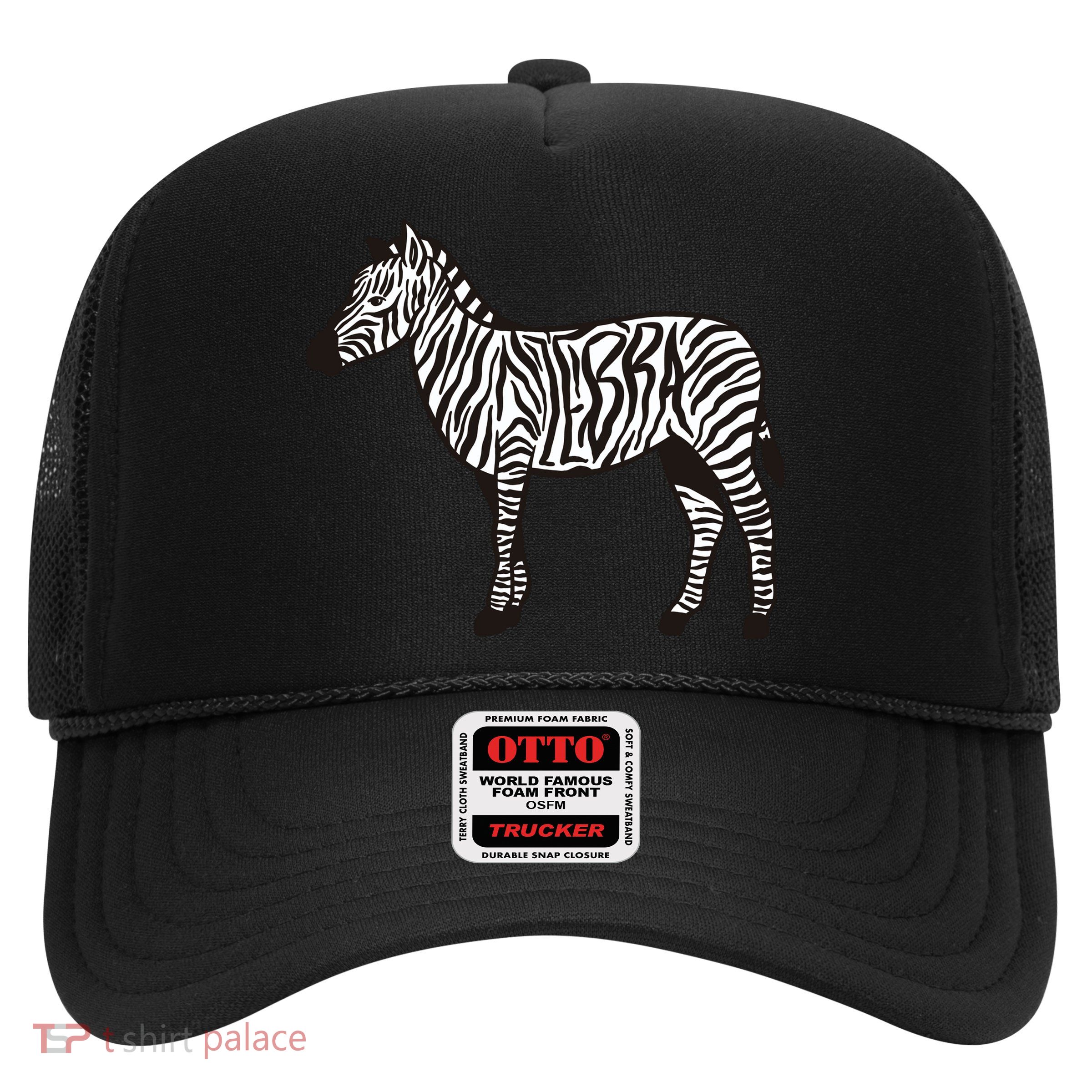 Zebra Stripes Animal Trucker Hat
