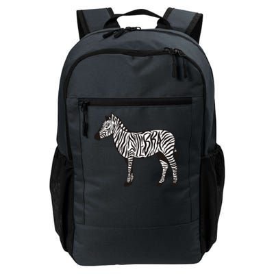 Zebra Stripes Animal Daily Commute Backpack