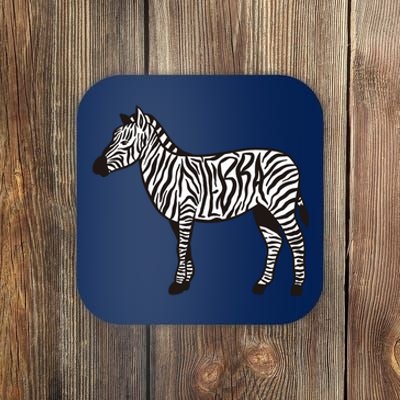 Zebra Stripes Animal Coaster