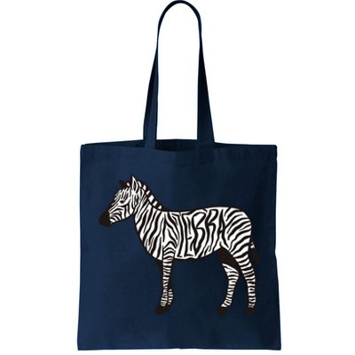 Zebra Stripes Animal Tote Bag