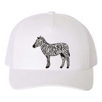 Zebra Stripes Animal Yupoong Adult 5-Panel Trucker Hat